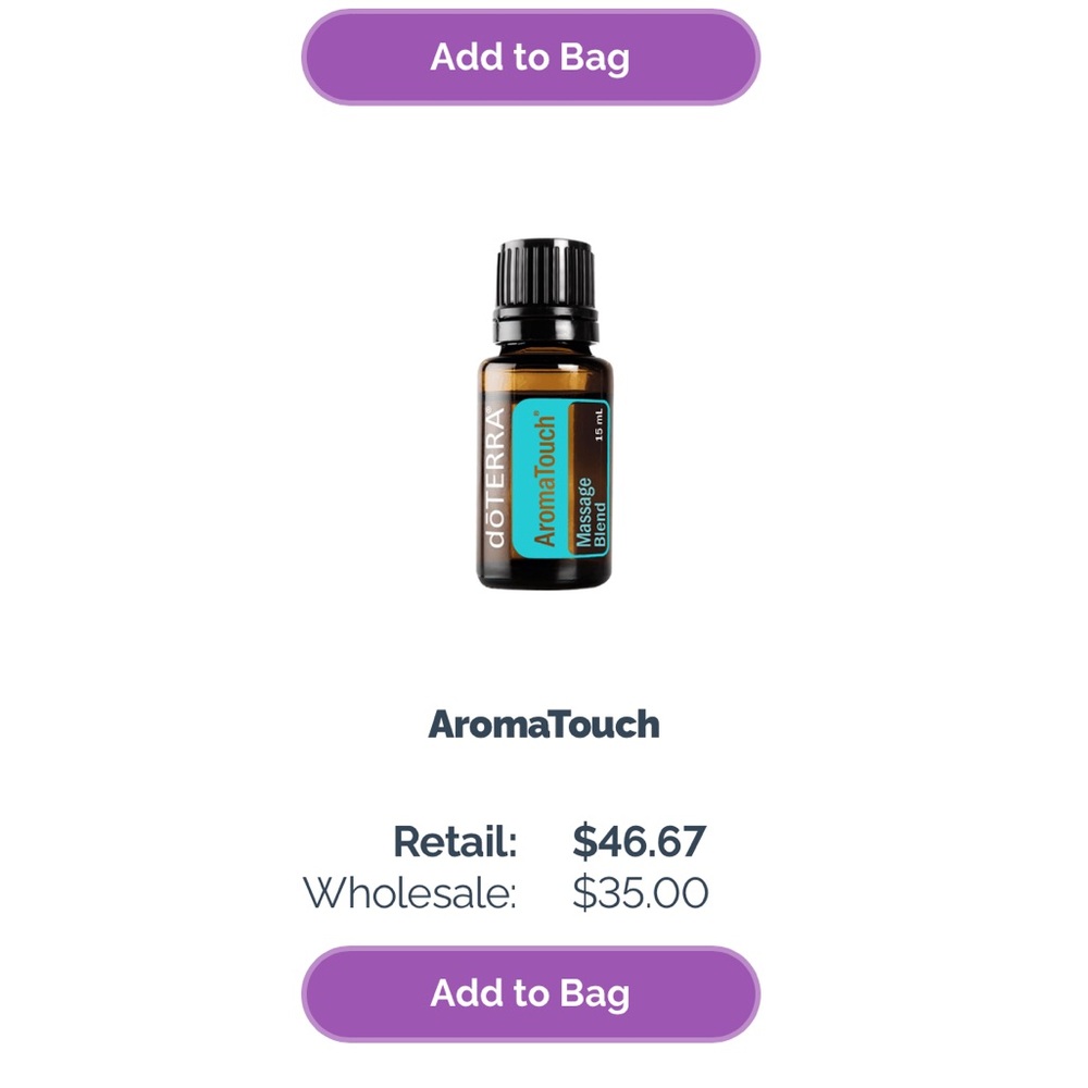 doTERRA AromaTouch Essential Oil Blend 15ml - Picture 4 of 4